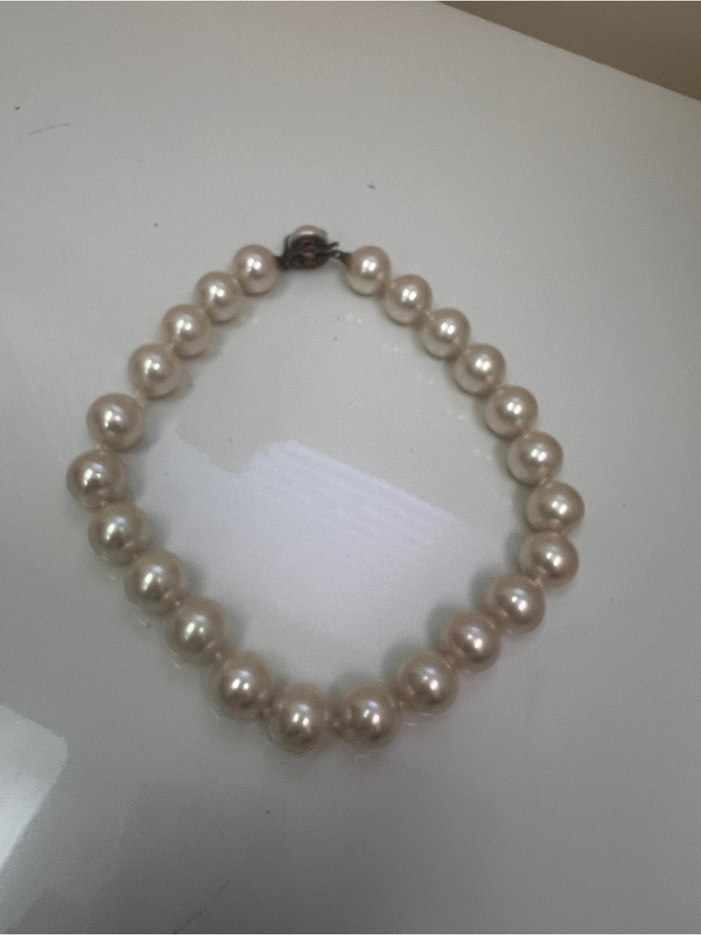 Majorica Classic Pearl Necklace in Cream